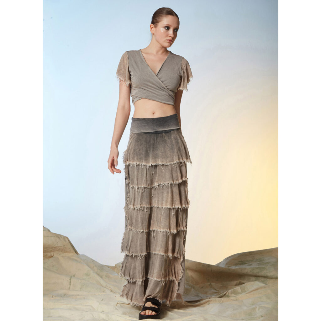 Libertee Emma μπεζ φούστα