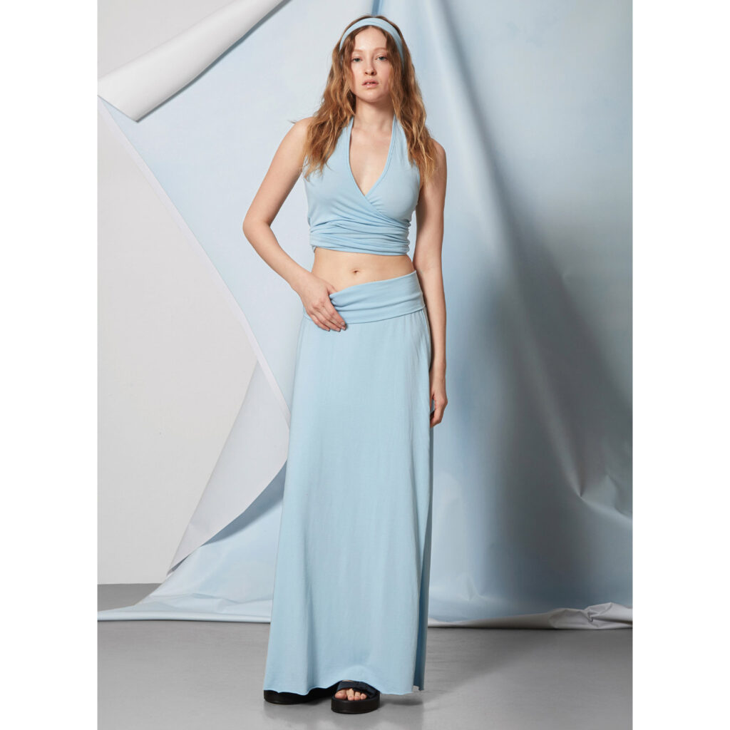 Libertee Evie φούστα γαλάζια