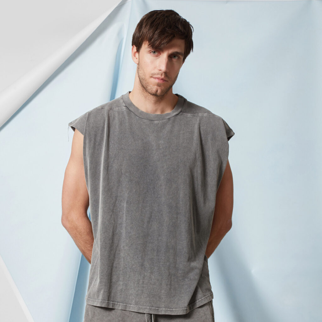 Libertee Jason γκρι μπλούζα