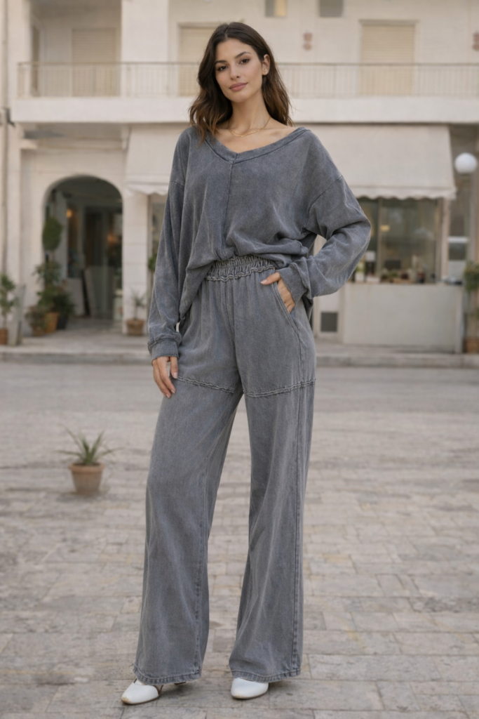 Libertee Anna γκρι μπλούζα